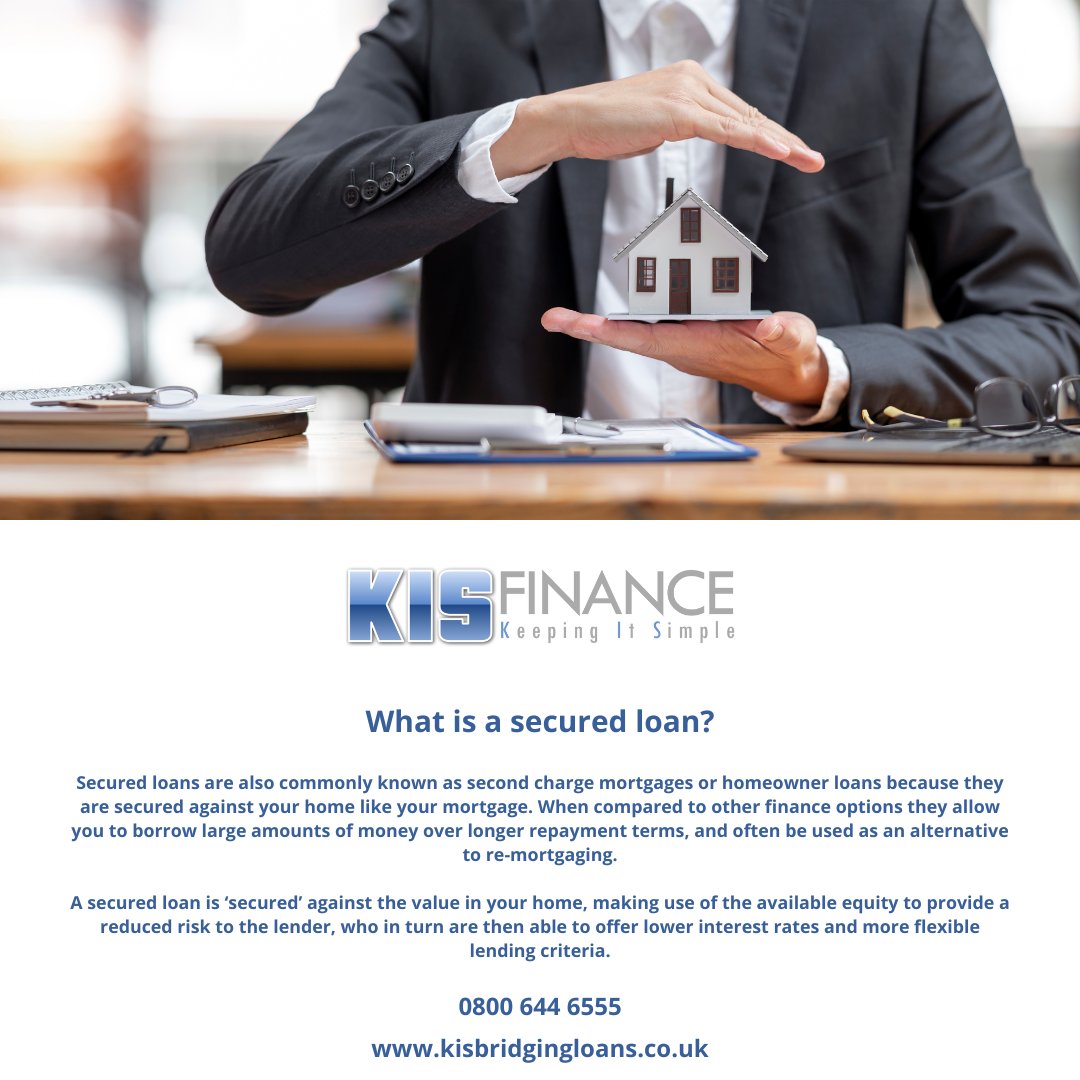 KISfinance's tweet photo. What is a secured loan?

Find out HERE: https://t.co/ljmia0cr9h

#finance #financecompany #loan #bridgingloans #developmentfinance #commericalmorgages #lifetimemorgages #loans #morgages #business #money #investing #smallbusiness #bigbusiness #kisfinance https://t.co/2p2fI76vps