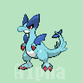 みず・ドラゴン #オリポケ #fakemon