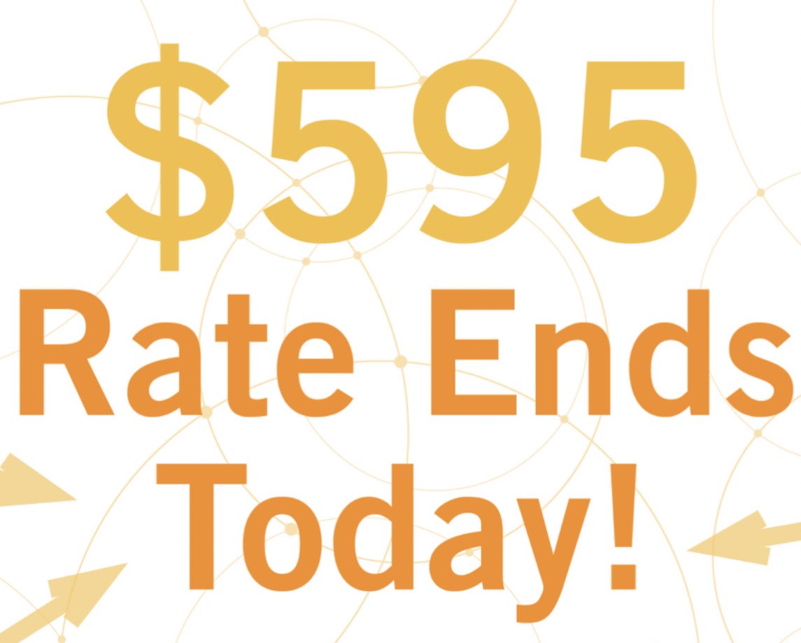 Today is the last day to purchase tickets at this price….www.sponsorshipforum.ca