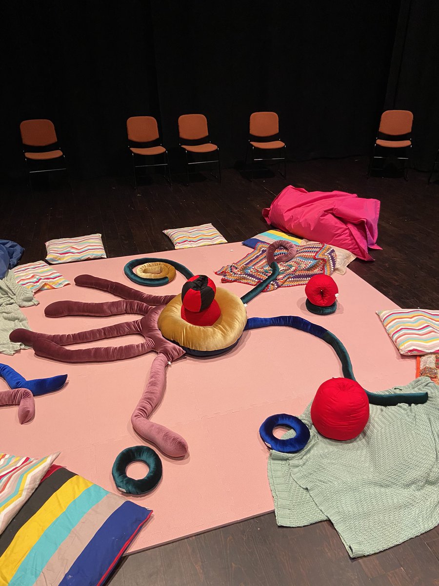 Set up for todays Under the Sea themed Musical Explorers session <a href="/NorwichTheatre/">Norwich Theatre</a> much fun had by all!