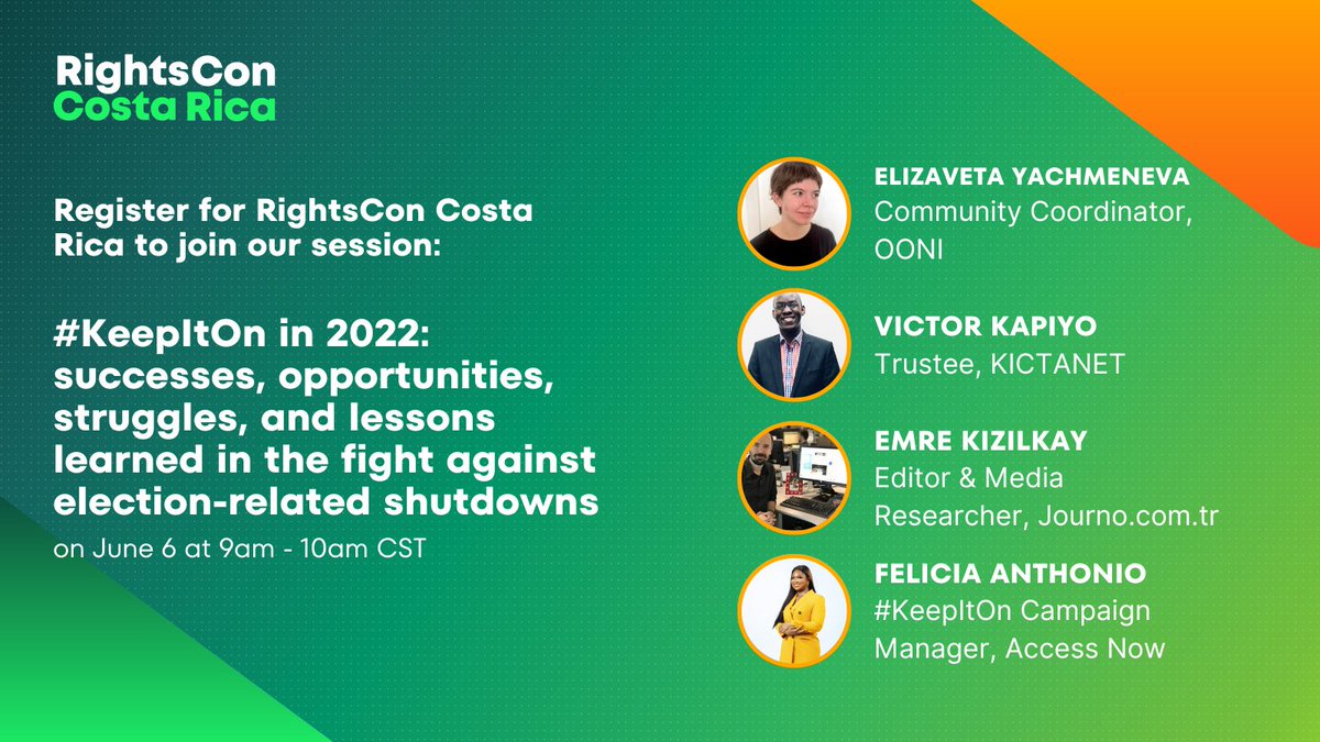 FelAnthonio's tweet photo. Since its launch in 2016, the #KeepItOn coalition has been advocating against election-triggered shutdowns around the world through campaigns, capacity building, direct engagements with stakeholders etc. Join us at @rightscon as we look back and forge ahead: @Vkapiyo @ekizilkaya https://t.co/YA9V43B4TV