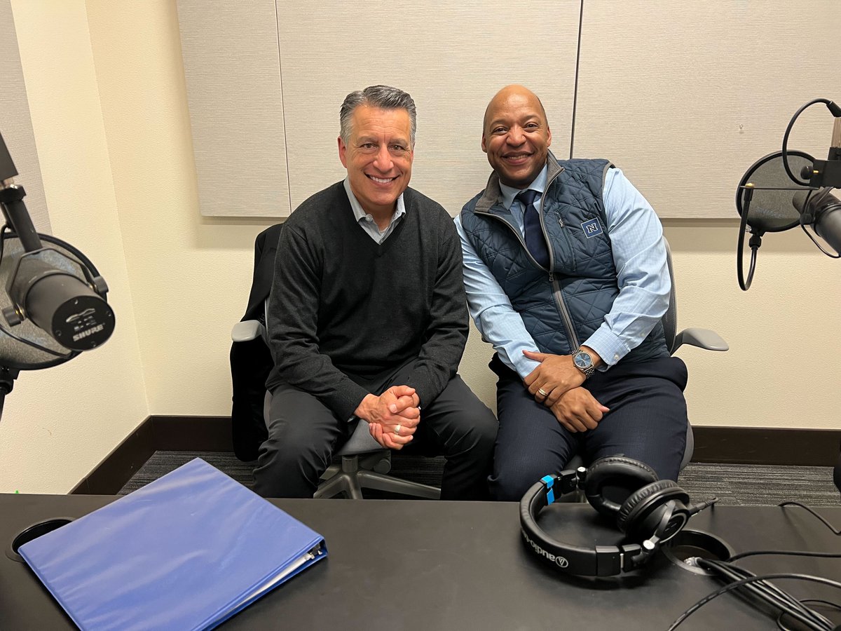 On the latest episode of the #Sagebrushers podcast, <a href="/Pres_Sandoval/">Brian Sandoval</a> hosts the dean of <a href="/unrengineering/">UNR College of Engineering</a>, Dr. Erick Jones! Subscribe and listen to the #Sagebrushers podcast today at bit.ly/42vjU9z