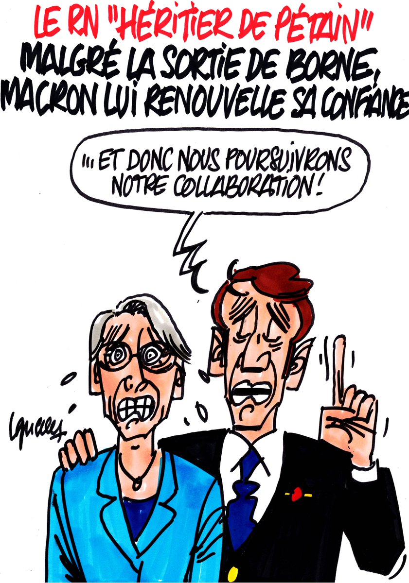 Ignace - Macron renouvelle sa confiance à Borne

dessignace.com

#Borne #MacronDégage