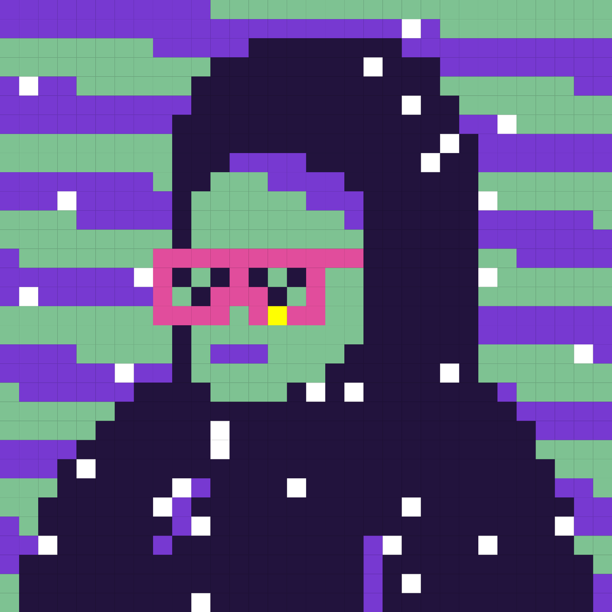 Jediwolf's tweet image. One year ago, the "Right Click Share" masterpiece by @XCOPYART and @0xDecaArt was released. I'm a proud owner of a pink grail and a full RCS set. This amazing project reminds me of an old fresco - it's in our hands to preserve or destroy it. Take care of your pixels, frens! 🥳❤️