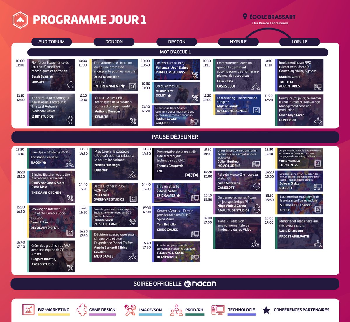 GameCampFrance's tweet image. 📱 [BRELLA]📱

À VOS AGENDAS !

L’application de matchmaking Brella ainsi que la programmation de la 6ème édition du #GameCamp sont désormais disponibles.

📅 gamecamp.fr/wp-content/upl…

✉️ Toutes les informations ont été envoyé par mail aux participant·e·s.
