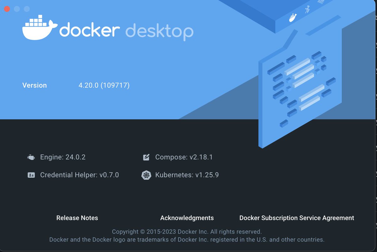 @Docker Desktop 4.20.0 is out - 
🌟 @containerd image store integration now supports image history, pulling from private repositories, importing images & classic builder
🌟 New feature - docker compose --dry-run (feature complete)