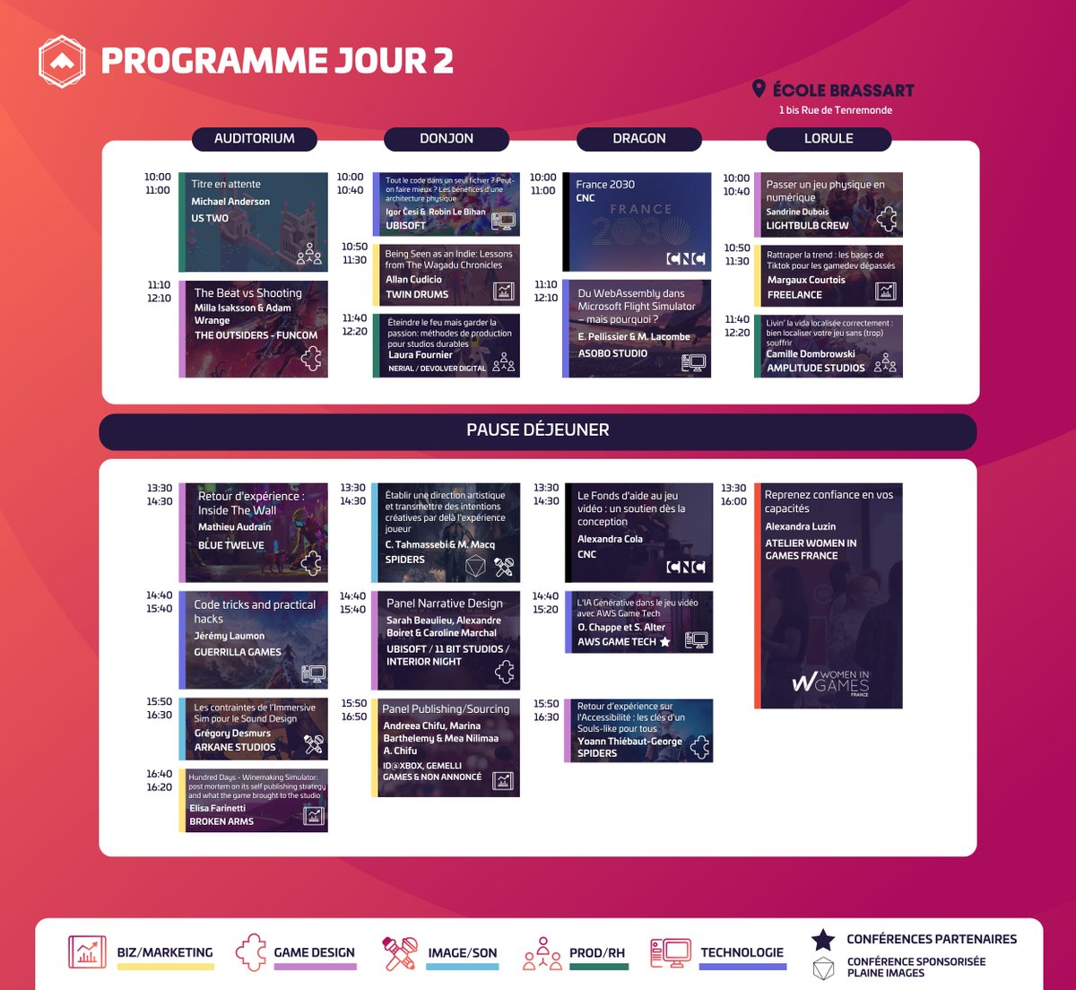 GameCampFrance's tweet image. 📱 [BRELLA]📱

À VOS AGENDAS !

L’application de matchmaking Brella ainsi que la programmation de la 6ème édition du #GameCamp sont désormais disponibles.

📅 gamecamp.fr/wp-content/upl…

✉️ Toutes les informations ont été envoyé par mail aux participant·e·s.