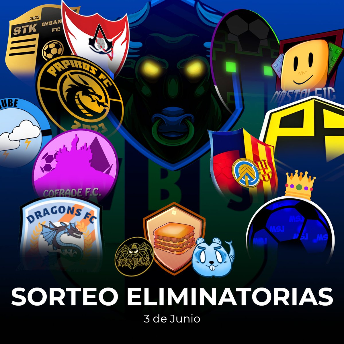 HispanicFanCup's tweet photo. ⚔️Comienza el juego. Conoce los rivales de tu equipo favorito este 3 de Junio. https://t.co/VlD8Ugm3LY