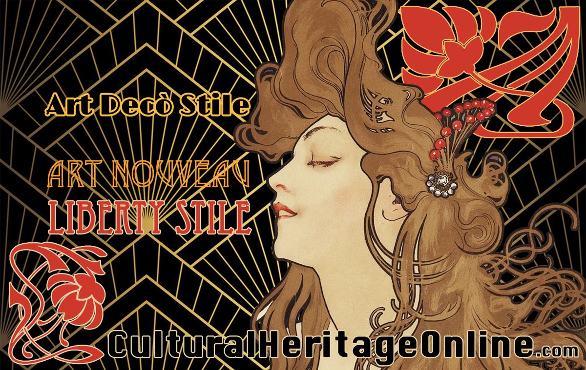 beni_culturali's tweet photo. LO #STILE #ARTDECO, L'#ARTNOUVEAU E IL #LIBERTYITALIANO (#ITALIANLIBERTY) SONO TRE IMPORTANTI MOVIMENTI ARTISTICI E ARCHITETTONICI CHE HANNO INFLUENZATO IL DESIGN E L'ESTETICA NEL CORSO DEL TEMPO.
Ecco una breve descrizione di ciascuno di essi: https://t.co/qSof7lsomq https://t.co/kAxNlGtt2g