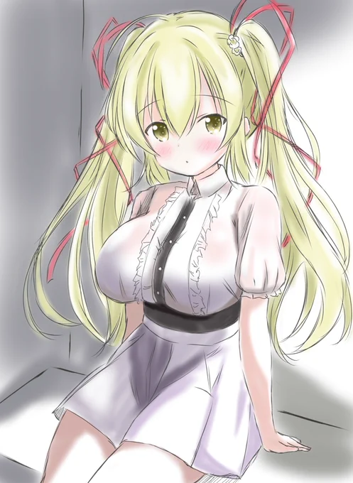 久しぶりにうちの子描きたくなってたりした  巨乳