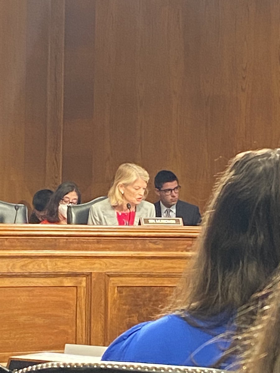 NAEYC's tweet photo. .@lisamurkowski talks about the workforce crisis Alaskans are facing b/c 61% of individuals live in a child care desert. This is true in Alaska and across communities in this country. It is time for Congress to make the significant investment we know is needed to #SolveChildCare https://t.co/vpfCRIonuI