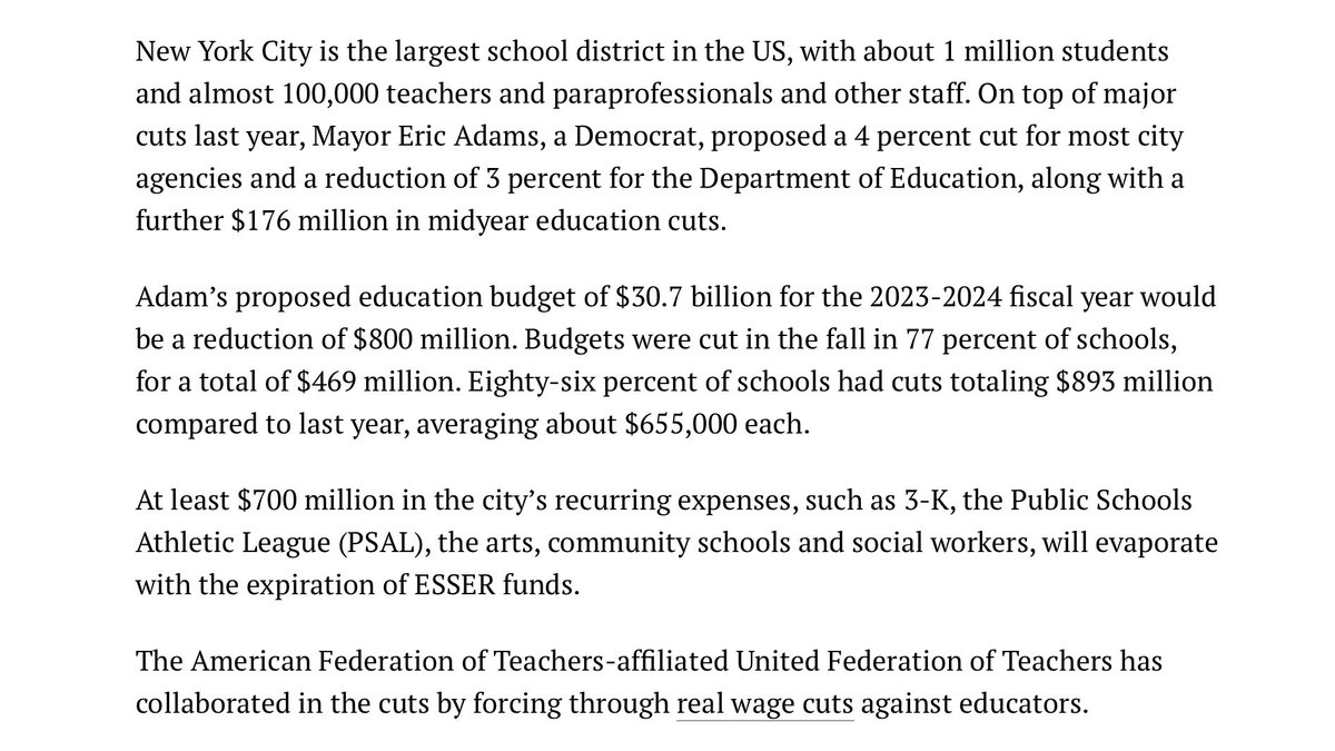 From the article linked in the thread below. #NYCTeachers #NYCSchools