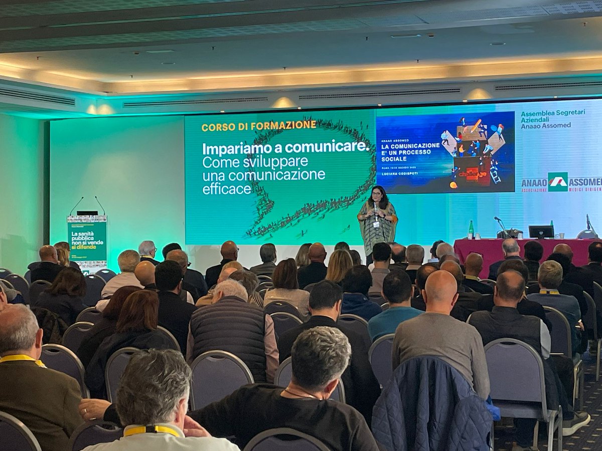 challengentwrk's tweet image. Per il congresso nazionale di @anaao_assomed abbiamo costruito un percorso di #formazione dedicato a #comunicazione efficace e a interazione dal vivo con strumenti utili ad acquisire maggior sicurezza e determinazione nella comunicazione.
#challengenetwork