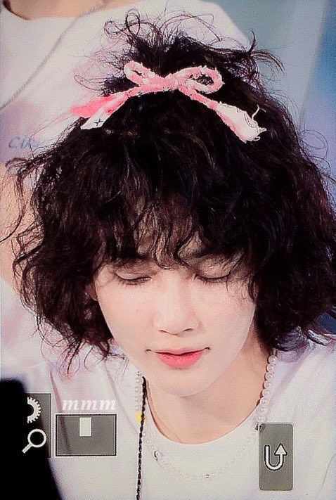 hime1004_'s tweet photo. thank you May for giving me so many unforgettable memories🥹 for giving me these legendary jeonghan's hairsyle🥹🥹🥹🥹💖 I felt blessed😭 https://t.co/I0zL4MOxzY