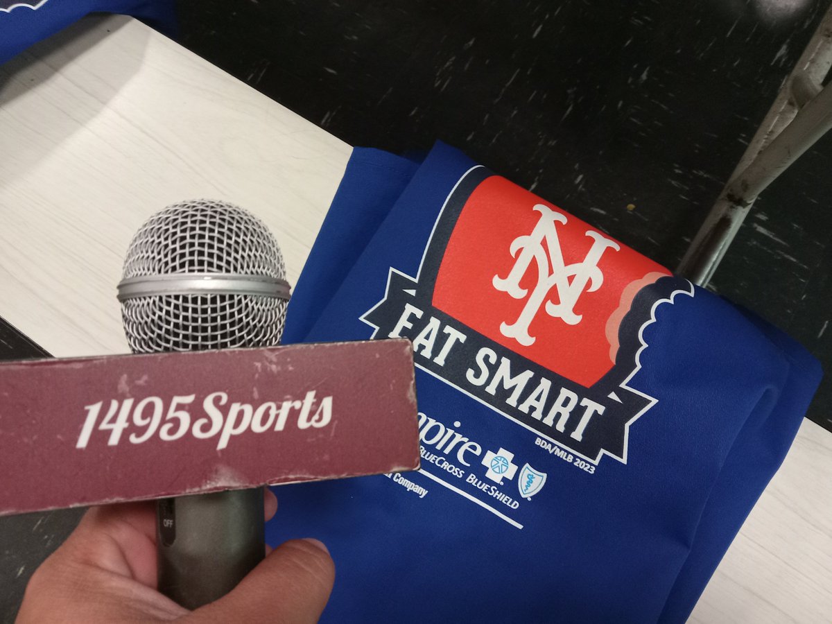 1495Sports's tweet photo. Hello sports fans be sure to #staytuned as we are going to have a @mets  #athletesinyourcommunity feature coming to #1495sports today #mets https://t.co/qr4VGCFjUm