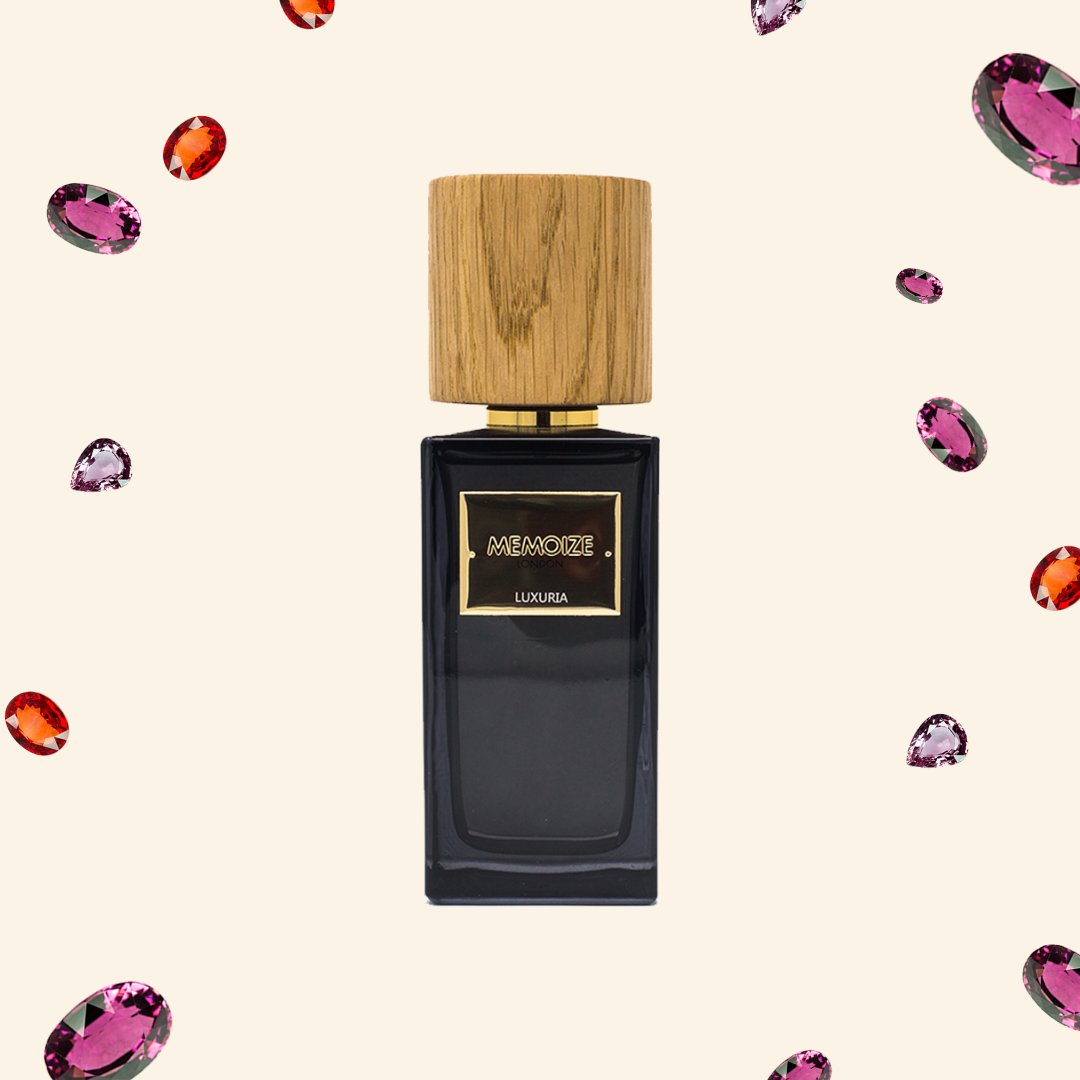 Yield to delectable cassis and raspberry. Intoxicating tuberose and ylang ylang. An utterly captivating essence. LUXURIA. #Fragrance #Perfume #Scent #PerfumeFan #MemoizeLondon #LuxuryFragrance #NicheFragrance #PerfumeLover #FragranceAddict