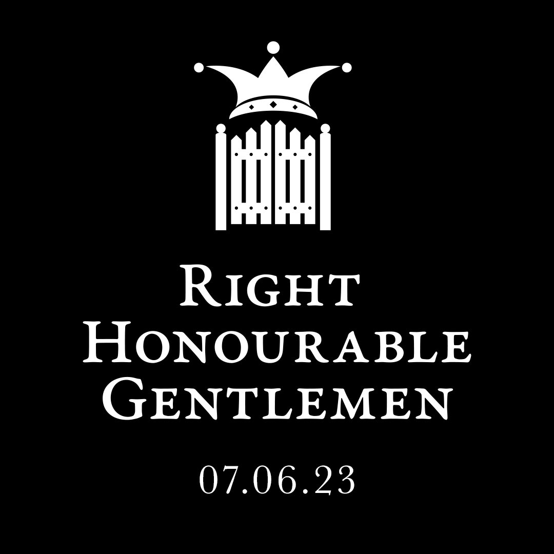 RightHonGentTV's tweet photo. The wait is finally over ✨ 

Save the date, 07.06.23, Right Honourable Gentlemen hits your screens… 👀 

🚨 This is not a drill 🚨 

🎨: @jimange https://t.co/lDgM4g69aX