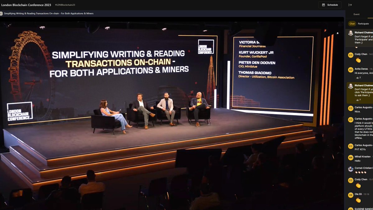 moneytechpower's tweet image. Time to learn! #LondonBlockchainConference is live🚀 Its free to join the virtual event for anyone who wants to listen to the builders.