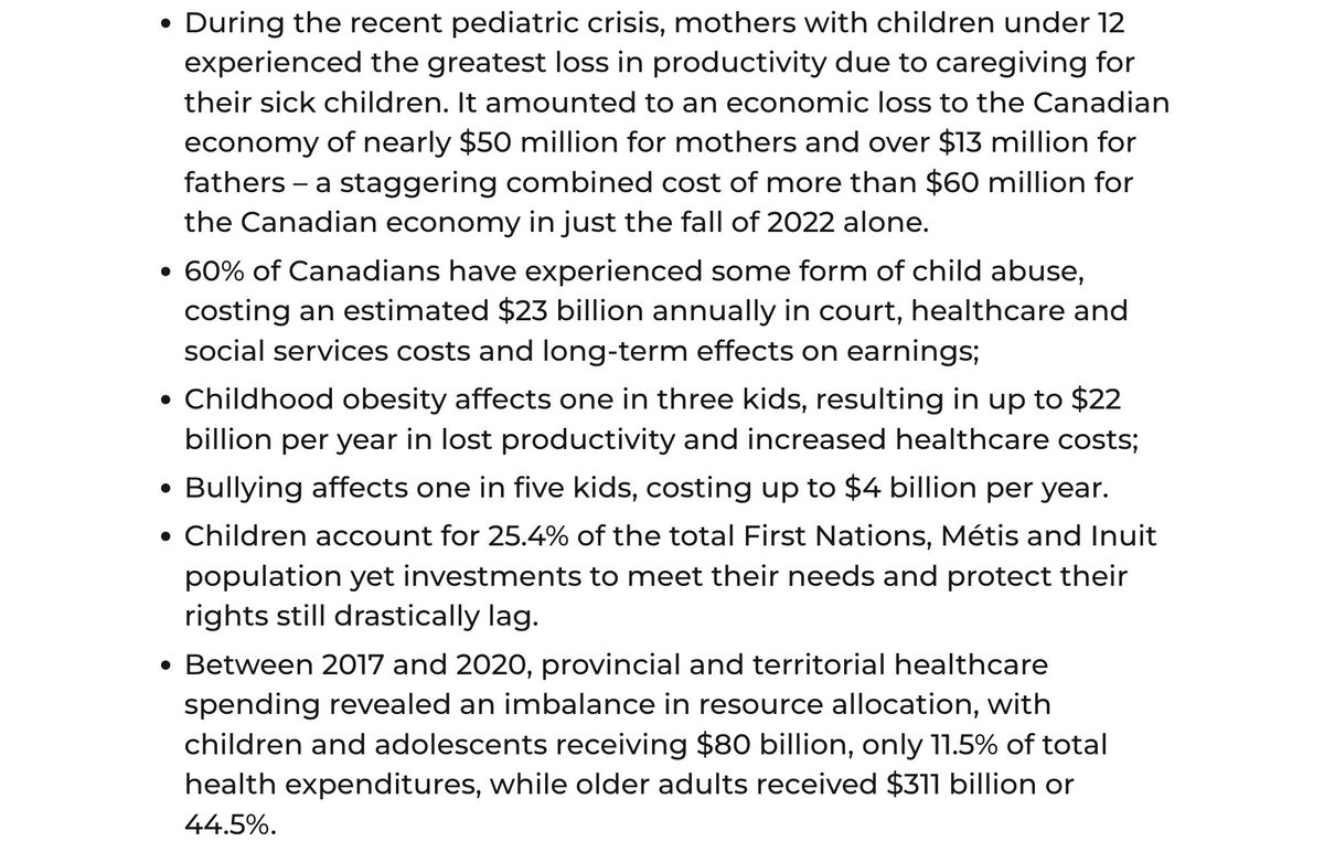 #wednesdaythought  What is happening in 🇨🇦 - What does it cost in your country? Need to target #child #health #WellbeingWednesday @IPAWorldorg @AmerAcadPeds @CanPaedSociety @GovCanHealth @CCCYT_CCTEA @ACEsCanada2020 @our_children @ISPCAN @ChildHealthCan @children1stca