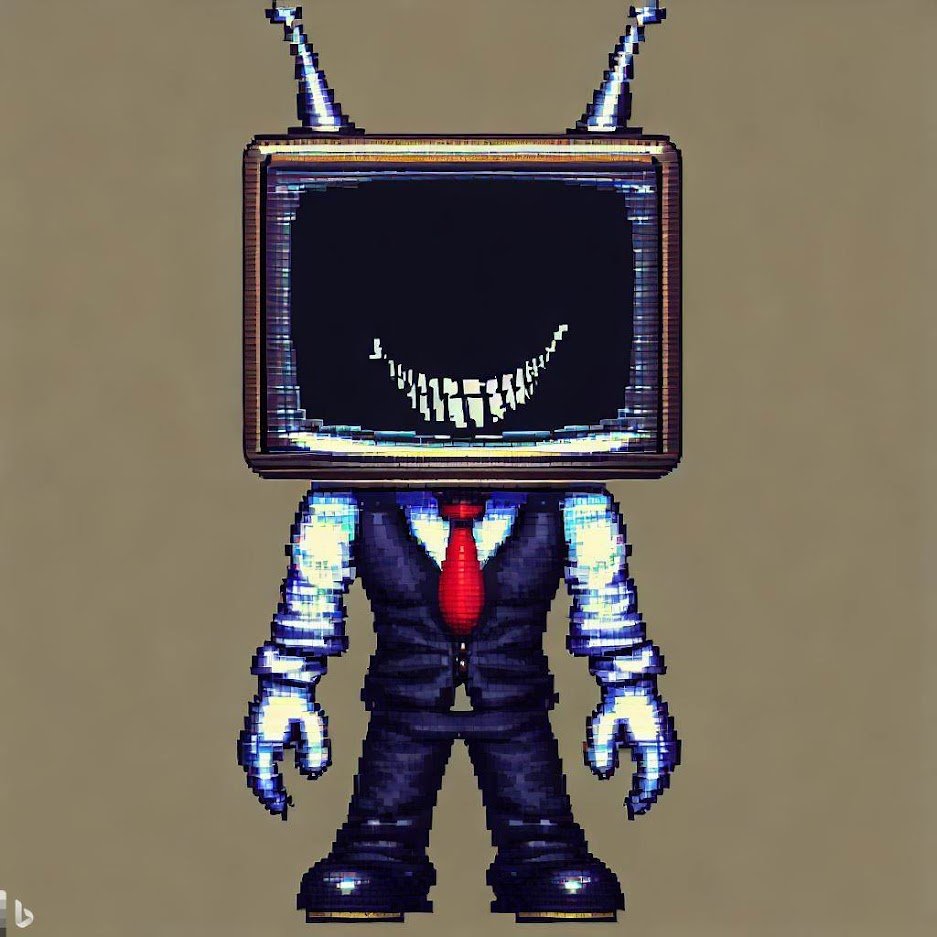 Alright, say Mike IS a tv-head boss in chapter 3. Then we better get some  of these scrapped faces from Photoshop Flowey's TV face : r/Deltarune