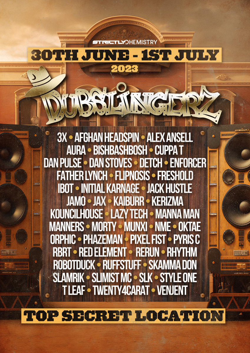 SlimistMC's tweet photo. ANNOUNCEMENT ‼️🆕️
I will be performing @ Strictly Chemistry's Dubslingerz Festival between Friday 30th June - Saturday 1st July 🗣🎤🔥
I can't wait for this one!!!
🕺💥🌤🌞🌄🔆🕶😎
#festivalseason #festivalseason2023 #drumandbass #dnb https://t.co/xeA3zuvVQT