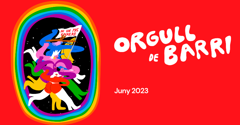 barcelona_cat's tweet photo. Concerts, arts escèniques, rutes guiades, tallers, xerrades...

Els districtes de la ciutat s'afegeixen a la defensa dels drets de les persones LGTBI amb "Orgull de barri", un intens programa construït des de cada territori.

#BarcelonaLGTBI