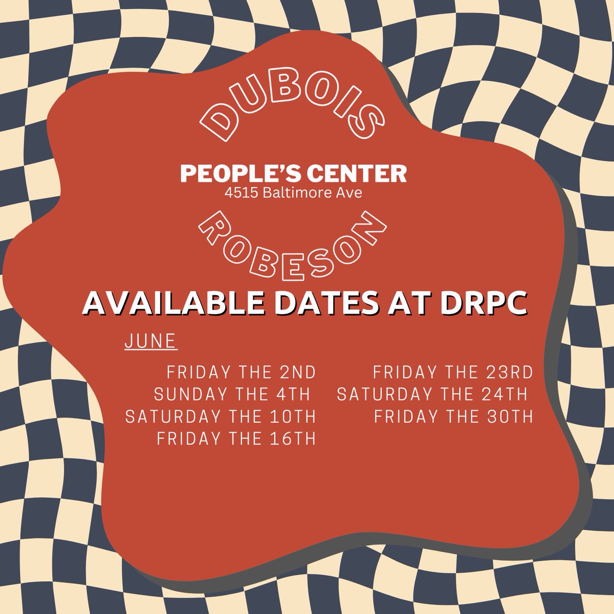 Philly Fights Fascism (@lrlphilly) on Twitter photo Want to play a show at <a href="/DuboisRobeson/">DuBois-Robeson People’s Center</a> ? Check these three slides for dates, how to book, and what to know.
Not a musician? That’s ok, help us by spreading the words to your friends in bands about playing a show at a friggin’ communist library! Want to play a show at <a href="/DuboisRobeson/">DuBois-Robeson People’s Center</a> ? Check these three slides for dates, how to book, and what to know.
Not a musician? That’s ok, help us by spreading the words to your friends in bands about playing a show at a friggin’ communist library!