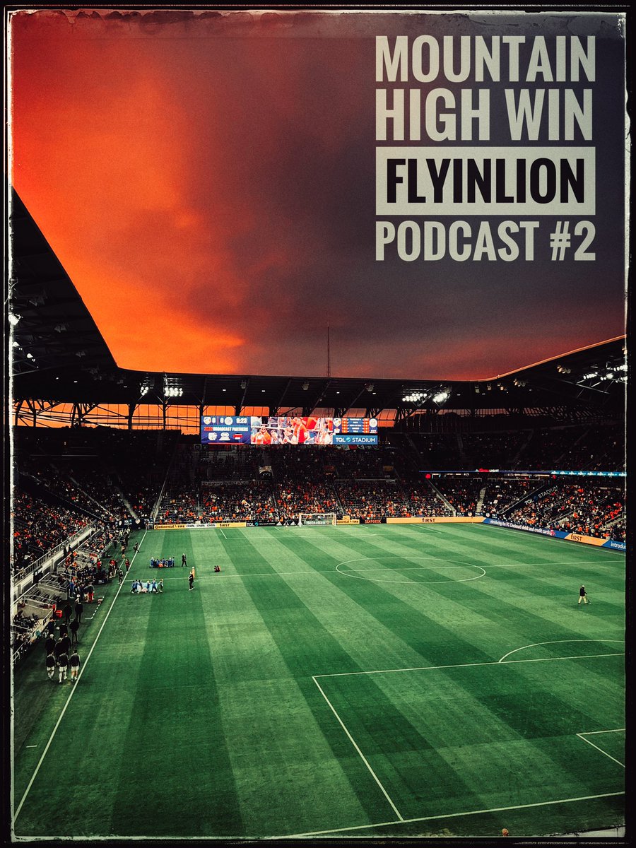 Flyinlionpod's tweet photo. 🎙️Episode #2 is live! -Mountain High Win- Tune in as we dive into the Gary’s 6th straight victory, our jersey swaps, and cards of the week. Upcoming squad rotation? The boys debate this and give you a preview of upcoming matches #allforcincy #fccincy #fccincinnati https://t.co/MycHHHiUX8