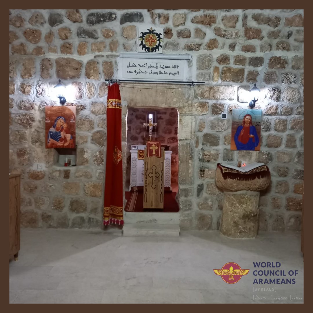 wca_ngo's tweet photo. Thrilled to donate €1000 to restore the 4th-century Monastery of Saints Mor Bosus &amp; Mort Shushan, near #BethZabday (#Azekh) &amp; #Midin in #Turabdin, SE #Türkiye!

Our gift helps modernize this historical gem &amp; creates visitor facilities. 

#CultureMatters #ArameanHeritage https://t.co/Lf2XyXAfk3