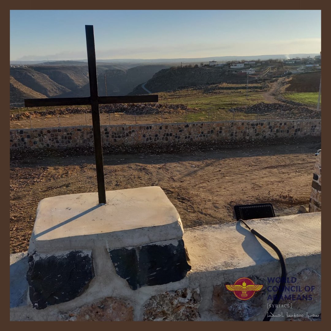 wca_ngo's tweet photo. Thrilled to donate €1000 to restore the 4th-century Monastery of Saints Mor Bosus &amp; Mort Shushan, near #BethZabday (#Azekh) &amp; #Midin in #Turabdin, SE #Türkiye!

Our gift helps modernize this historical gem &amp; creates visitor facilities. 

#CultureMatters #ArameanHeritage https://t.co/Lf2XyXAfk3