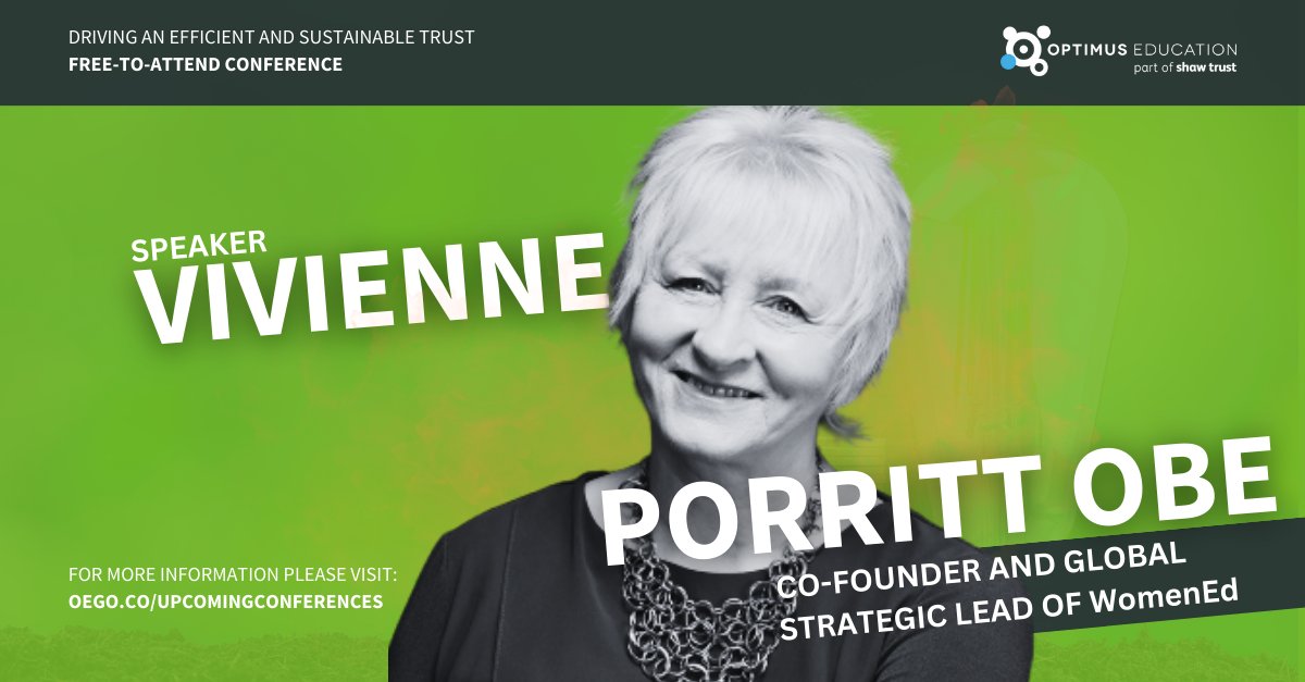 ViviennePorritt's tweet photo. I'm looking forward to speaking
@OptimusEd about #DoingLeadershipDifferently on 29th June. Who else is there? #oeMATS https://t.co/nWlcEXuLZL https://t.co/5BJ1OzI9aa