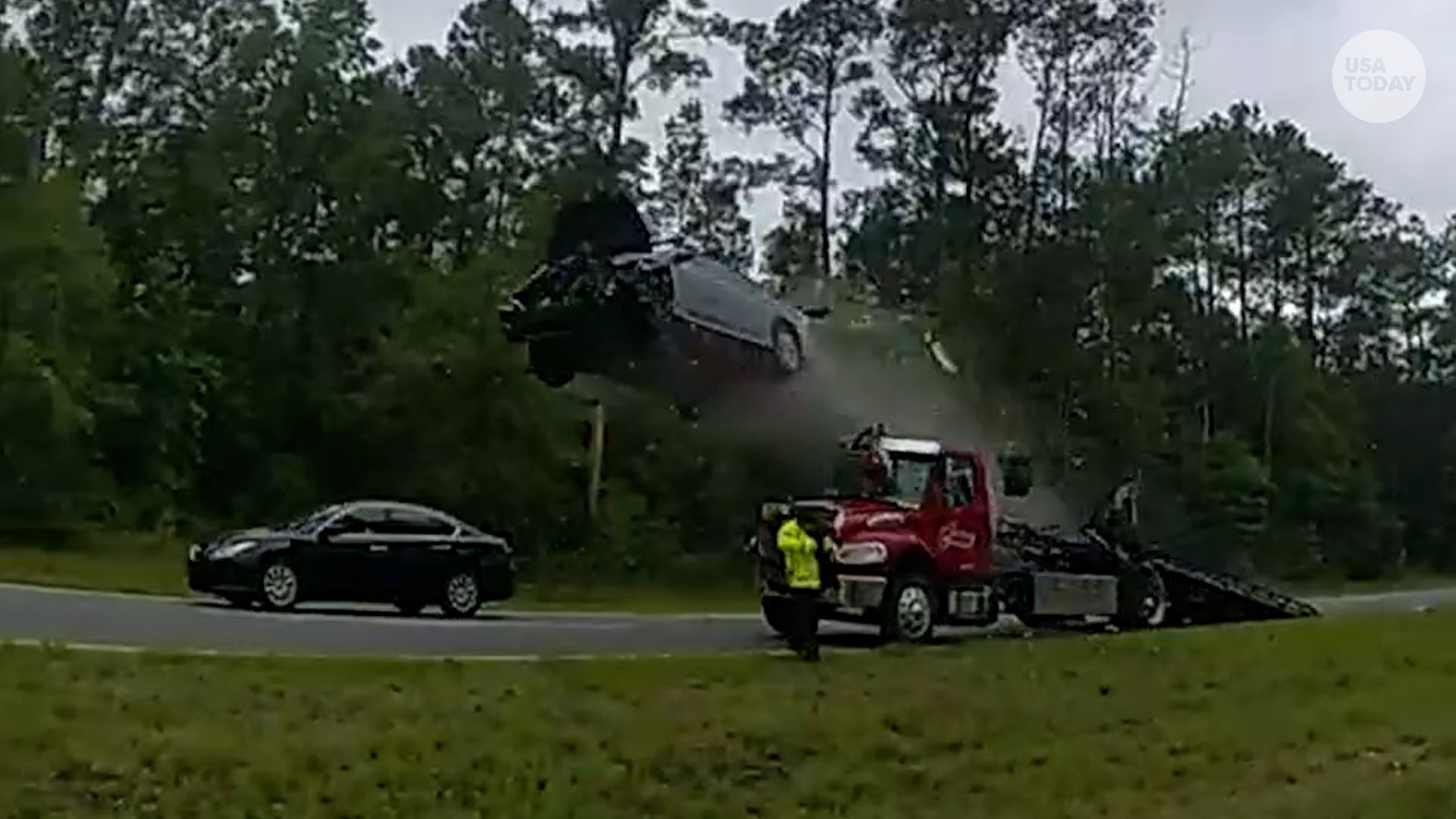 USA TODAY on Twitter "A motorist survived with serious injuries after