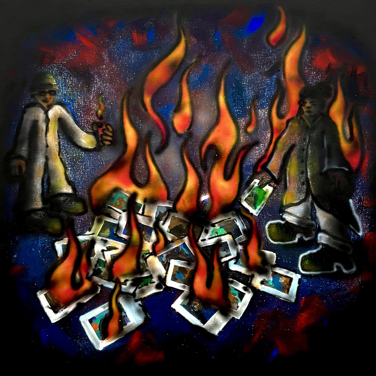 LIGHT MY FIRE!!! JUNE 7th!!! 🔥🔥🔥

14 songs, 32 minutes.
We poured our heart and soul into this album. We hope that you connect with the music and know that you’re not alone.

Cover Art by Sam Reitenbach