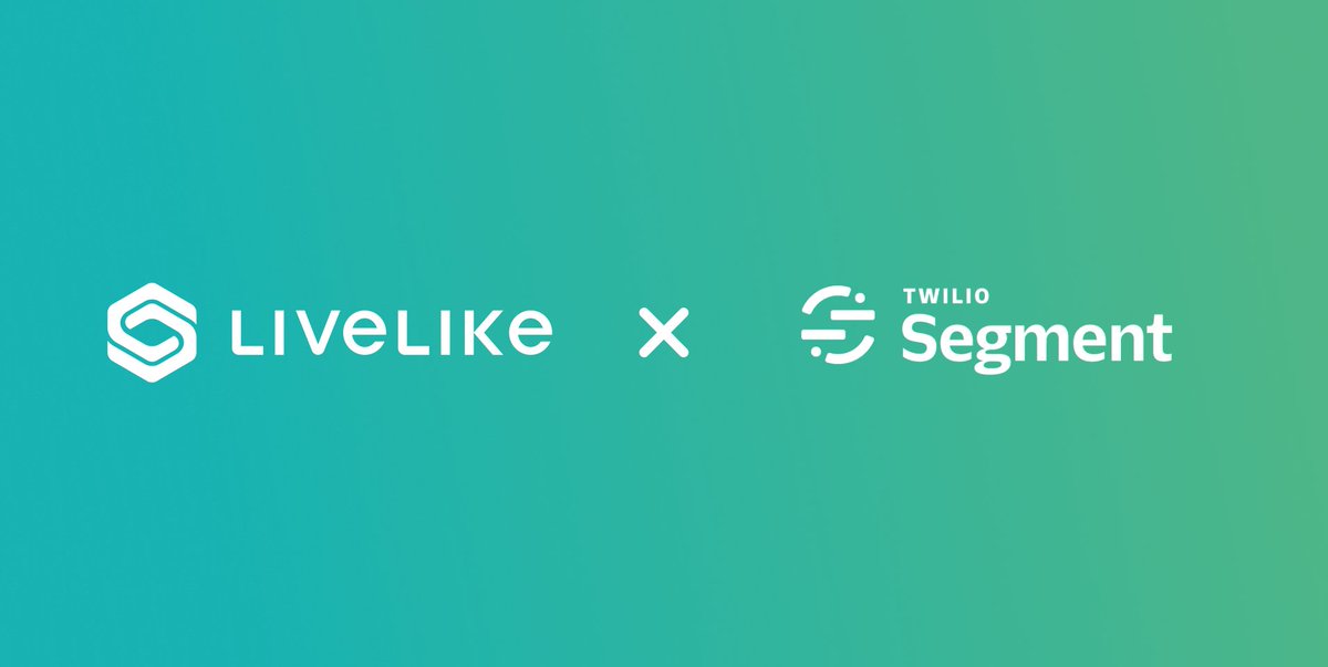 We’re thrilled to announce our latest partnership with <a href="/twilio/">twilio</a> <a href="/segment/">Segment</a>, a leading customer data platform (CDP).

By combining our offerings, we empower brands to deliver hyper-personalized experiences and drive customer engagement like never before! ⚡️

livelike.com/livelike-and-t…