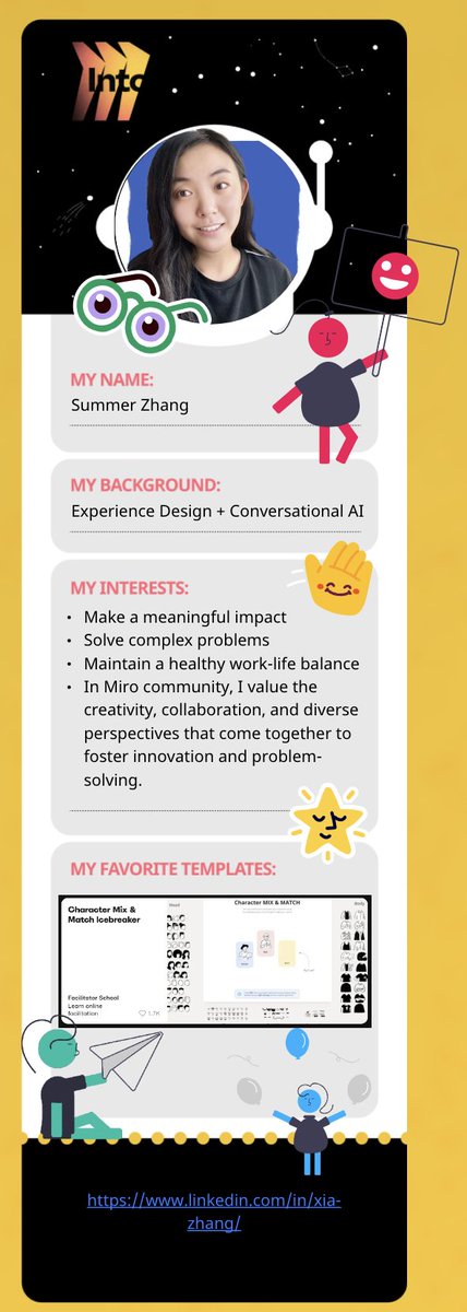 🌟 Excited for #IntoTheMiroverse: Work Happy by <a href="/MiroHQ/">Miro</a>  event! Join me as we explore the power of collaboration, creativity, and happiness at work. Let's unlock the potential of virtual collaboration and create a happier, more productive future together! 🎉 #WorkHappy #Miroverse