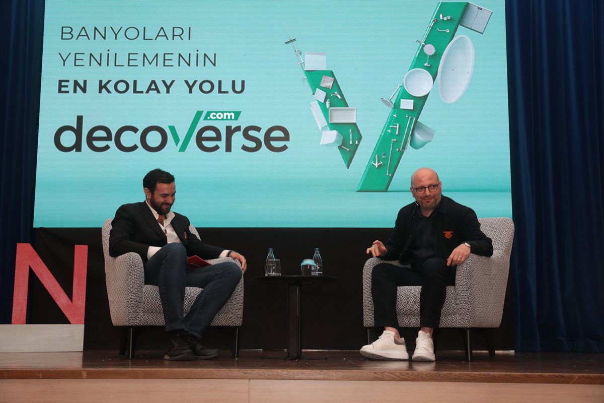 PG_Soysal's tweet photo. Decoverse CEO’su M. Salih Yılmaz ve Akinon Kurucu Ortağı Çağrı Orçan, https://t.co/RBXIsBuvWm fikrinin ortaya çıkışından diğer pazaryerleri ile olan farklılıklarına, iş modeli ve gelecekteki hedeflerine kadar merak edilen birçok sorunun cevabını açıkladılar. #PG23  @Decoversecom https://t.co/wjMN5KPerT
