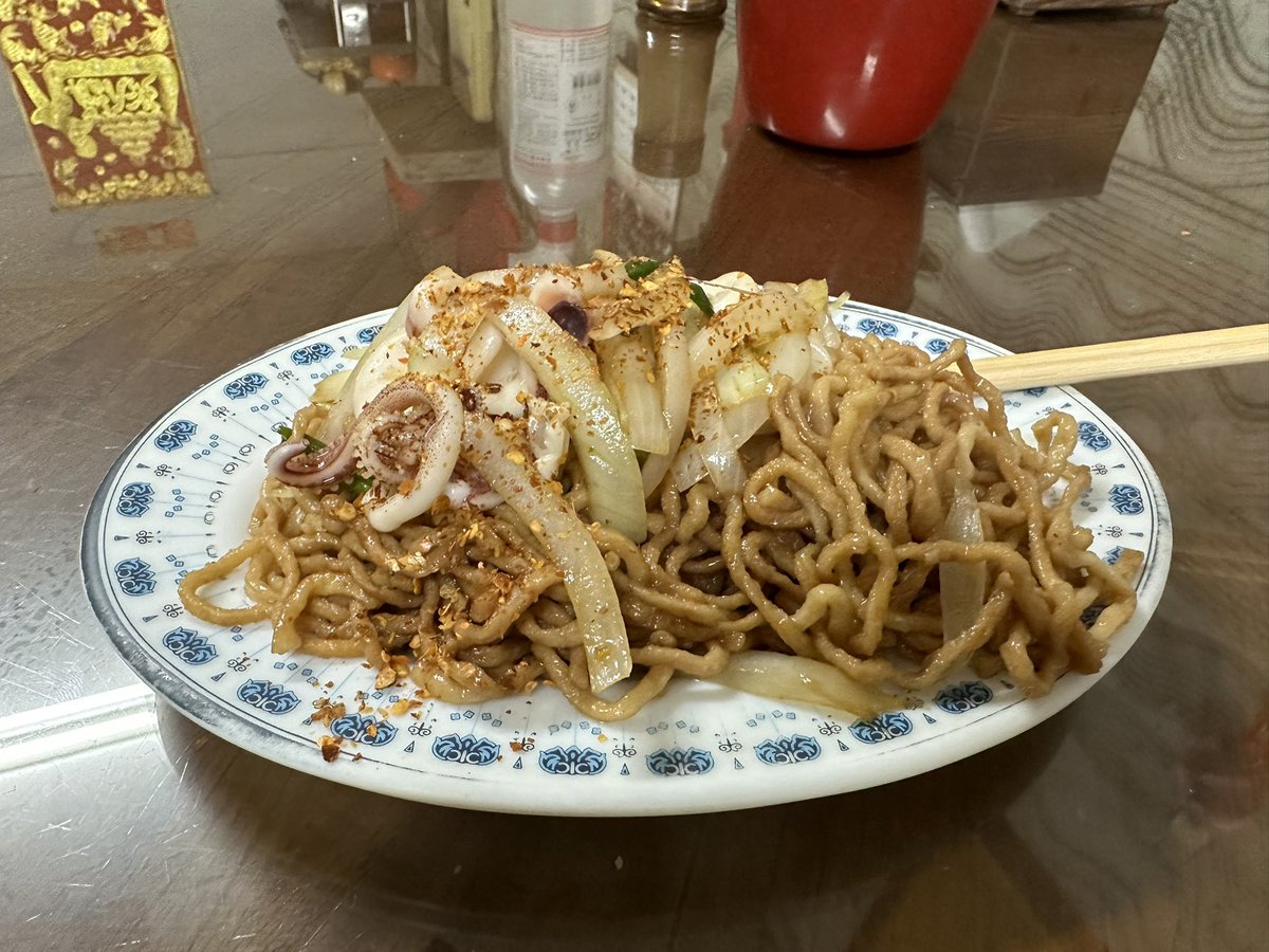 God_frenzy's tweet photo. @kuroganekarasu 台南的花枝意麵 讚🥹 https://t.co/DyJdGklTpz