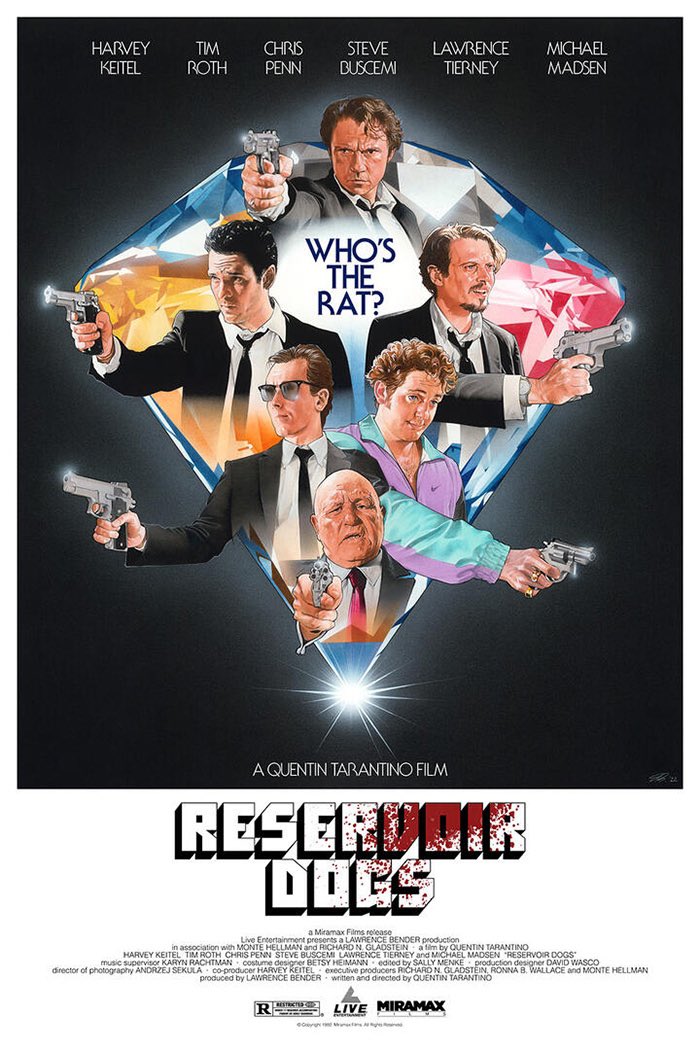 MakingTarantino's tweet photo. BONUS episode out now; Reservoir Dogs (1992). This is an episode that @TheChipness and I recorded in November on our previous podcast last year. Different format same discussion. #reservoirdogs #quentintarantino #mrwhite #letsgetataco #diamondheist #idonttip #mrorange #mrpink https://t.co/zLFzdTecuJ