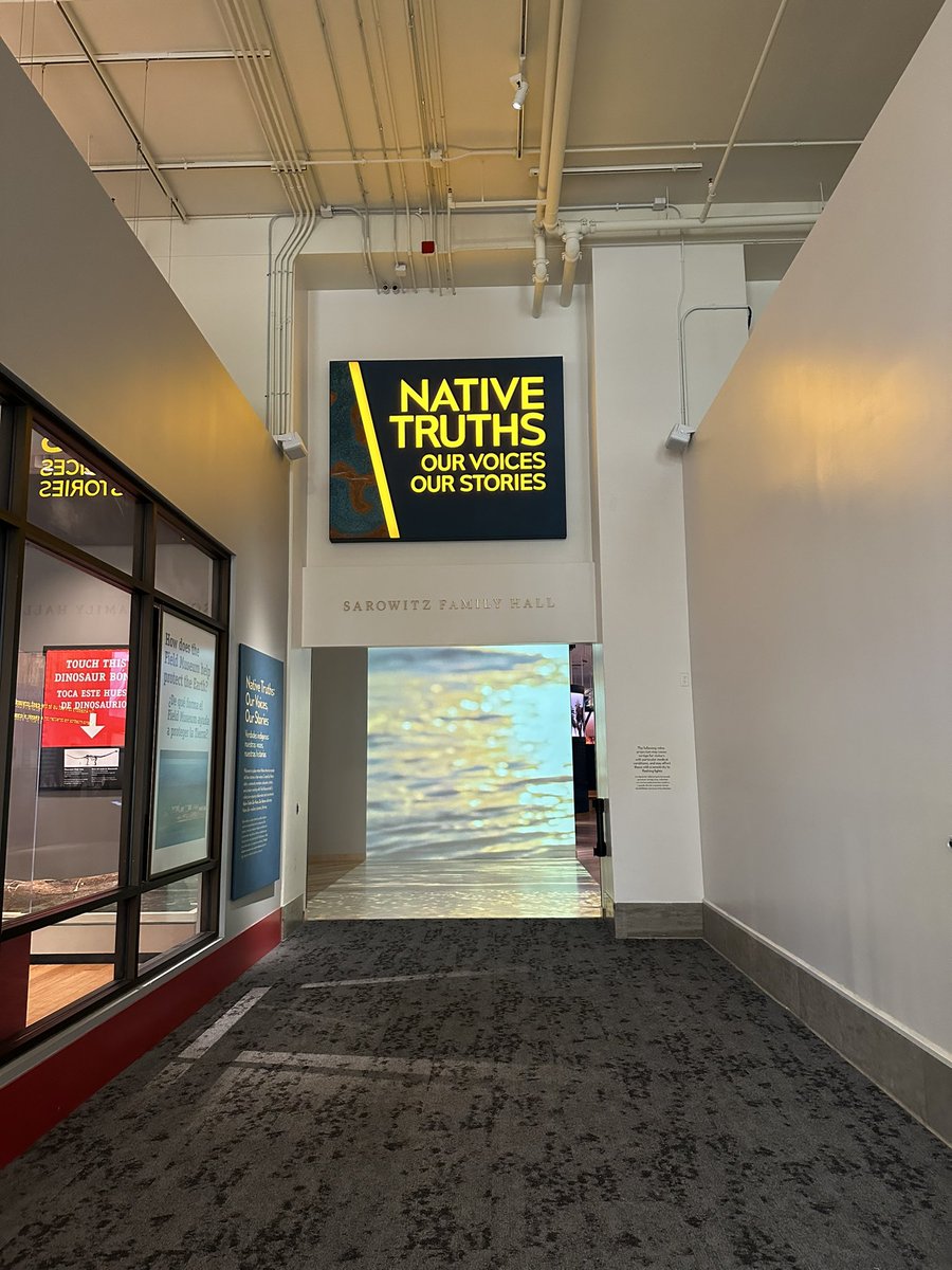 sandyosullivan's tweet image. #NativeTruths at @FieldMuseum
