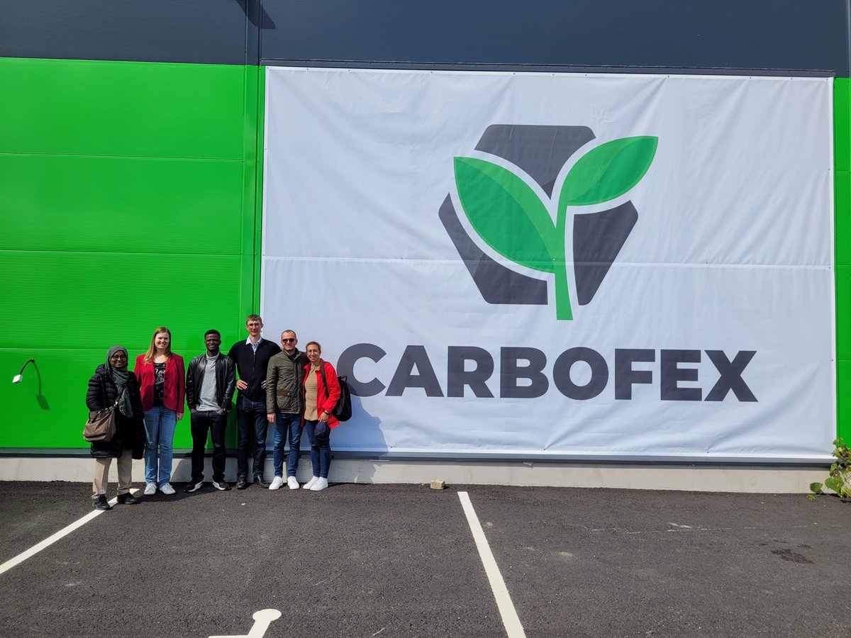 Kiitos <a href="/carbofex/">Carbofex</a> mielenkiintoisesta tehdasesittelystä uudella #biohiili tehtaalla, samalla meidän kokous <a href="/bioenergiary/">Bioenergia ry</a> <a href="/SuomenBiohiili/">Suomen Biohiiliverkosto</a>