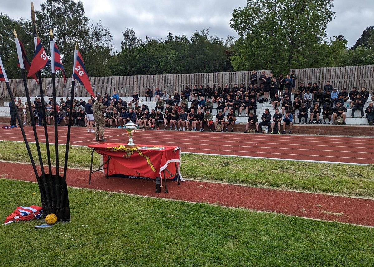 The final day of the annual @32EngrRegt Hobarts Cup saw 31 Sqn win the athletics, but overall winners were 37 Sqn. Well done to all those who competed today and throughout the year. #workhardplayhardfighthard @Proud_Sappers @7thRats @1UKDivision #AllOfOneCompany #WeAreNATO