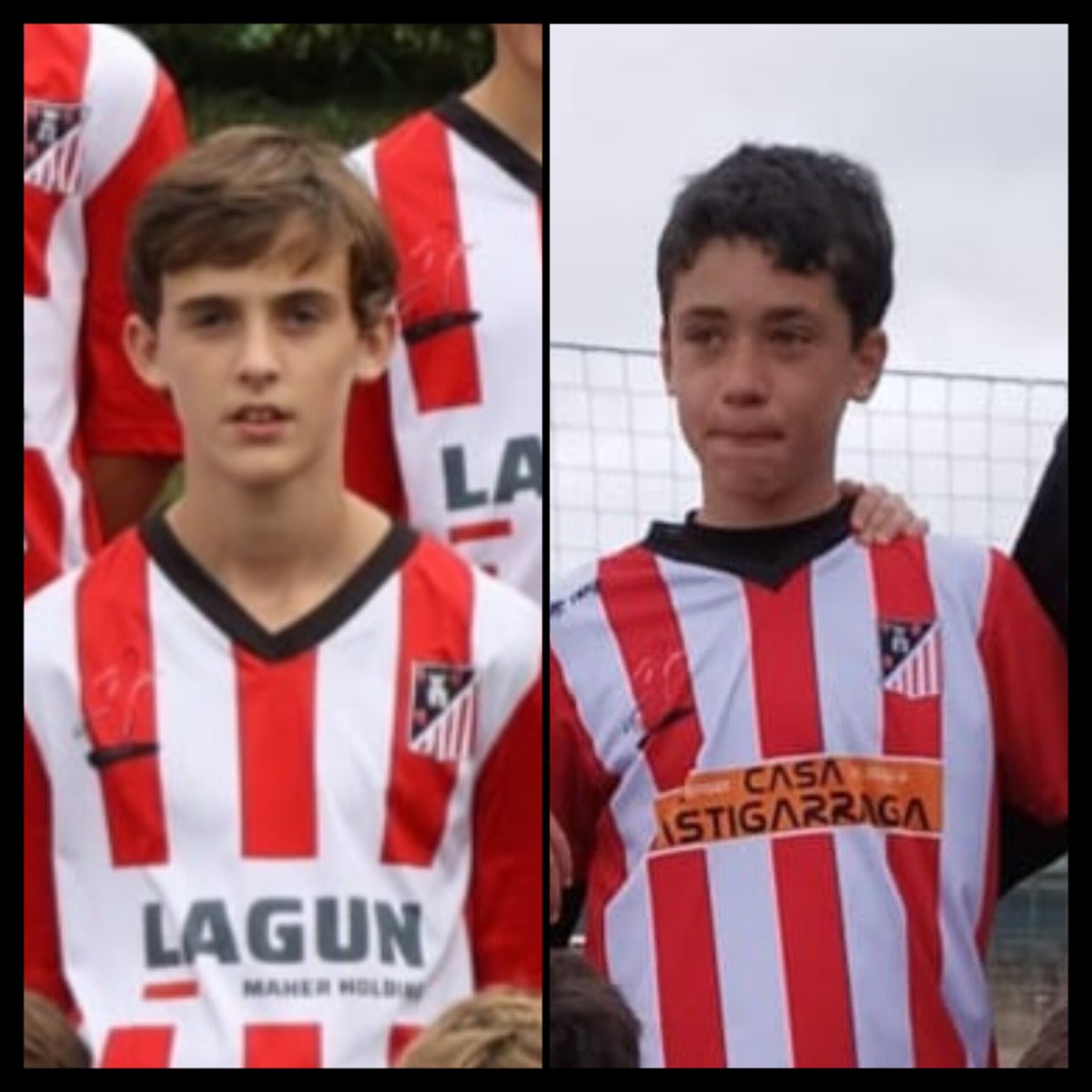 Athletic-ek Estanis Mugerza eta Errealak Asier Diez klubeko jokalariak fitxatu ditu hurrengo denboraldietan euren Kadete eta Infantil Txiki taldeetan jokatzeko.
Zorionak biei, gozatu eta aprobetxatu aukera eder hau!
Aupa Elgoibar!!!👏🏼❤️⚽️