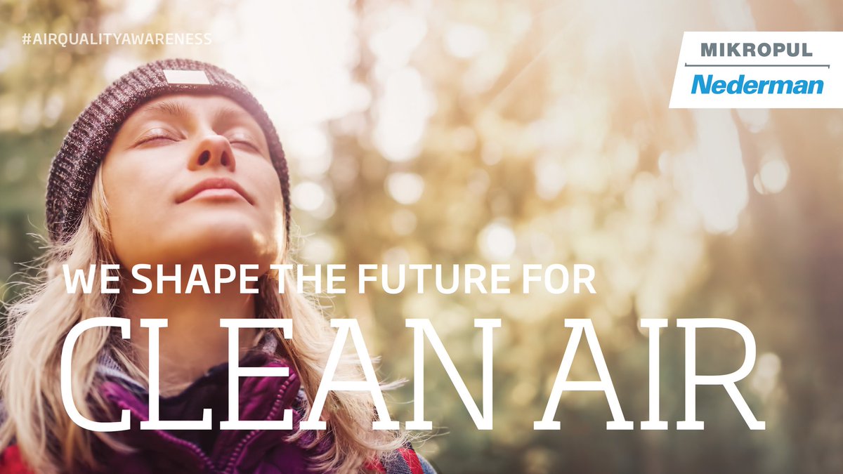 Worldwide, the Nederman Group is working to increase energy efficiency &amp; converting operations to renewable energy. We shape the future for clean air!

#AirQualityAwareness #CleanAir #CleanAirCompany #Nederman #NedermanGroup #Worldwide #MikroPul