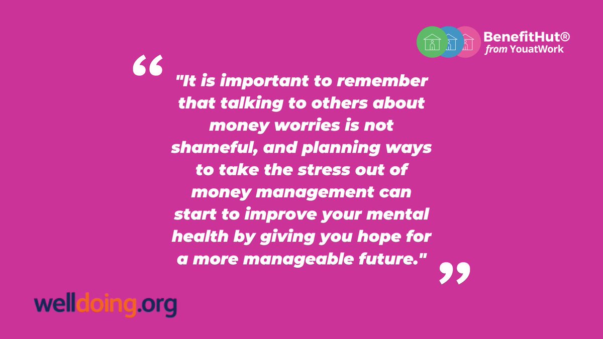 #Financialwellbeing has an impact on #mentalwellbeing. This quote is from one of a series of #workplacewellbeing articles we'll be sharing with clients - part of our collaboration with <a href="/Welldoing_Org/">Welldoing.org</a> 

#employeewellbeing 
#emotionalwellbeing
#therapy
#coaching
#counselling