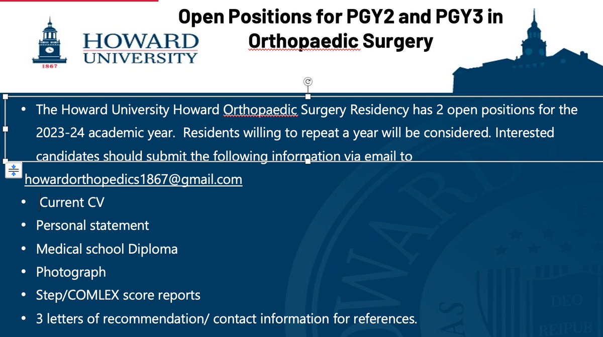 Howard Orthopaedics tweet media
