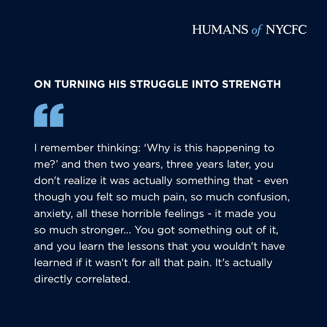 newyorkcityfc's tweet photo. The courage to speak up 💬

As part of #MentalHealthAwarenessMonth, Jack Beer shares the story of his personal journey, and how reaching out gave him the strength to overcome his anxiety ⤵️