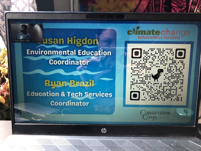 CorpsNL's tweet photo. @cmoshalifax Teaching Day virtual presentations happening now 🤩 Was your class able to attend? https://t.co/T2KmYw5U44