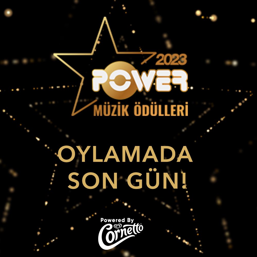 powerfm_100's tweet image. Türkiye’nin ve dünyanın en güçlü isimlerinin belirlendiği “Power Müzik Ödülleri”nde oylama için son gün.🎶
Yılın “En Güçlü” isimlerini seçmek için hemen oy ver!📱💻 Mobilde PowerApp, web’de powerapp.com.tr #powermüziködülleri #PowerApp @CornettoTR @atisgrup @isotlarmotor