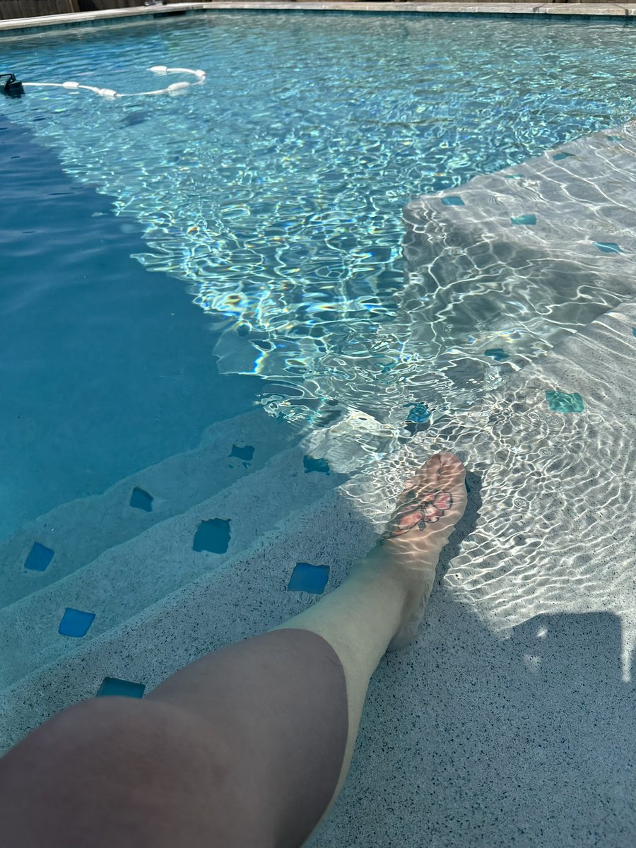 Back to that glorious life of pool maintenance. After the pool loan payments, I wish there was enough money to pay someone to clean it! 🤦🏼‍♀️ #hindsight #firstworldproblems I can’t lie tho, I’m #blessed to have such problems. #thankful