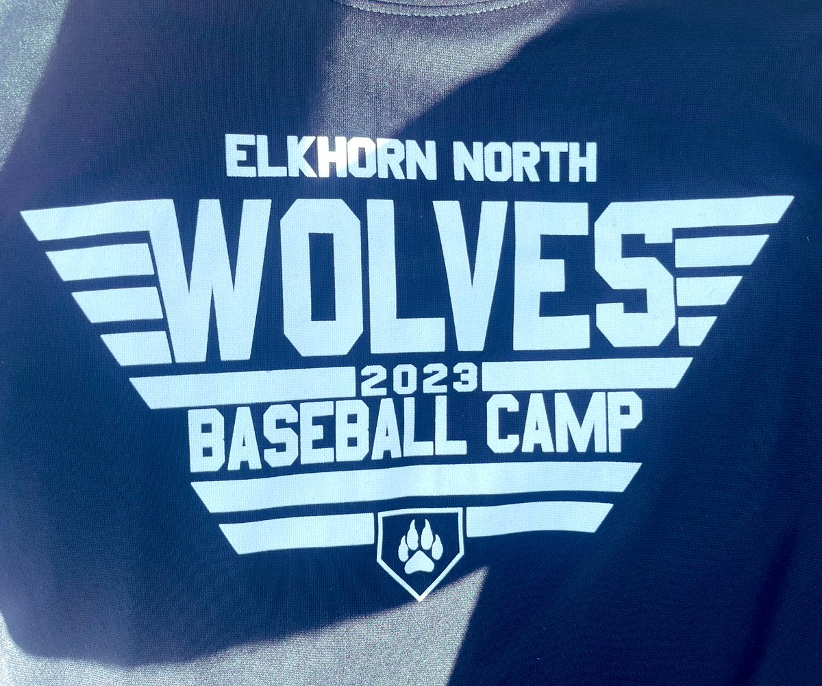 Elkhorn North Baseball (@enhs_baseball) on Twitter photo Excited to host Camp With The Champs this week! Youth baseball is strong in the Elkhorn North District with around 190 at camp! We are grateful to be part of growing the game!
Thanks to <a href="/EAA_Baseball/">EAA Baseball</a> and <a href="/PrimeTimeSG/">PrimeTime Sports</a> for sponsoring our t shirts!
#HaveMoreFun
#ENGLUE Excited to host Camp With The Champs this week! Youth baseball is strong in the Elkhorn North District with around 190 at camp! We are grateful to be part of growing the game!
Thanks to <a href="/EAA_Baseball/">EAA Baseball</a> and <a href="/PrimeTimeSG/">PrimeTime Sports</a> for sponsoring our t shirts!
#HaveMoreFun
#ENGLUE